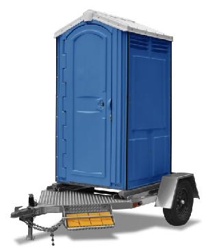 Porta Potty On Trailer